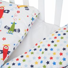 Змінна постіль 3 ел Twins Comfort line 3054-C-056 Літачки, голубий